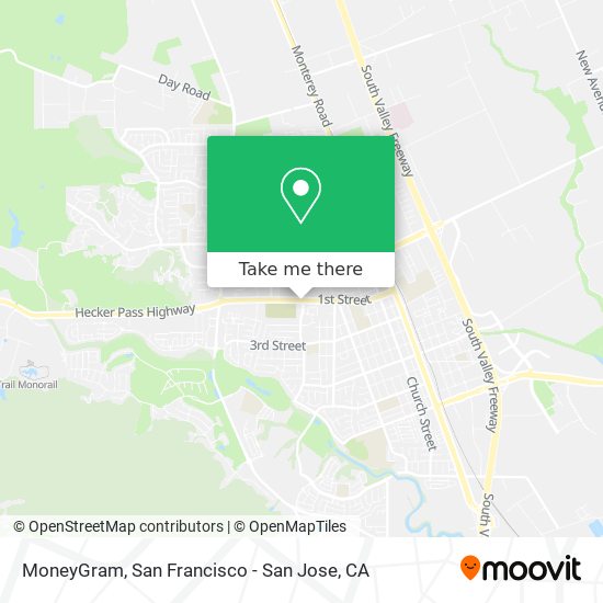 MoneyGram map