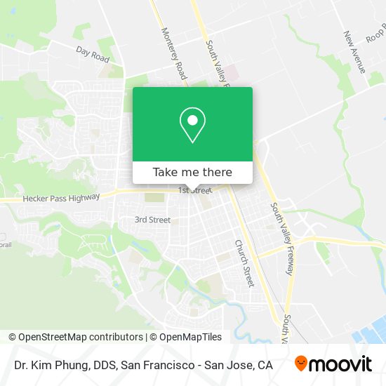 Dr. Kim Phung, DDS map