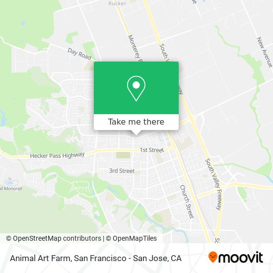 Animal Art Farm map