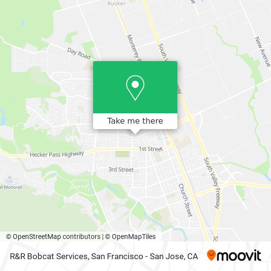 R&R Bobcat Services map