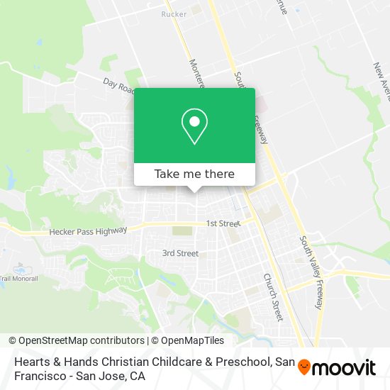 Hearts & Hands Christian Childcare & Preschool map