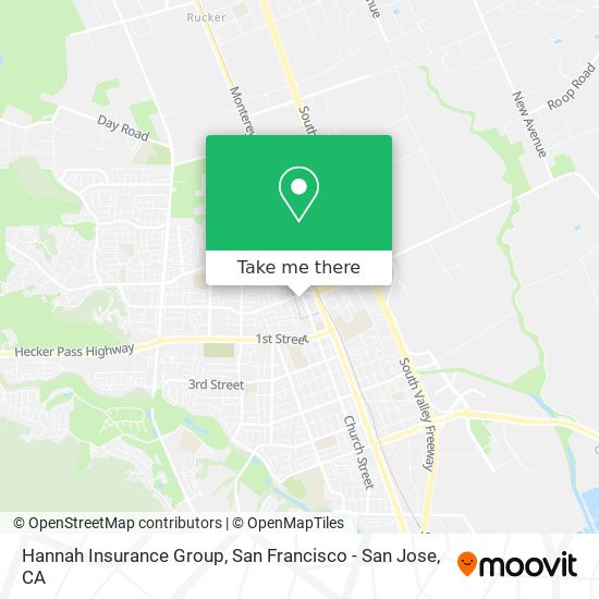 Hannah Insurance Group map