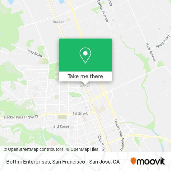 Bottini Enterprises map