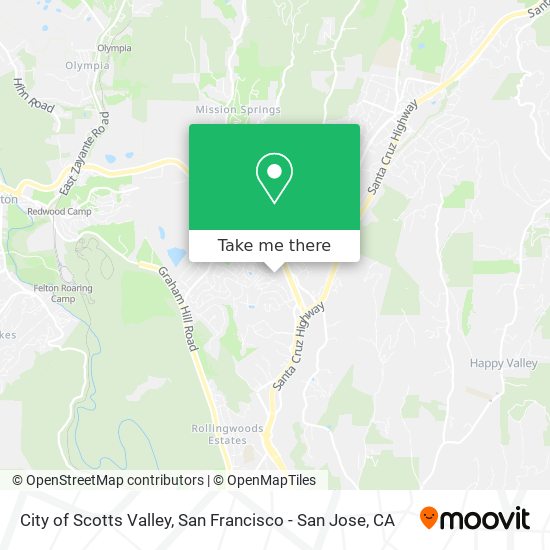 City of Scotts Valley map