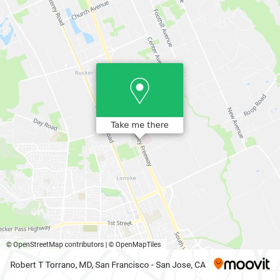 Mapa de Robert T Torrano, MD