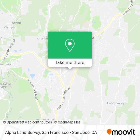 Alpha Land Survey map