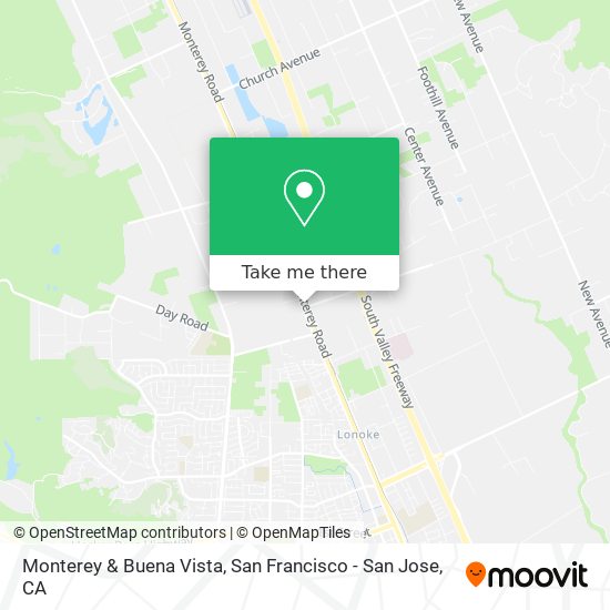 Monterey & Buena Vista map
