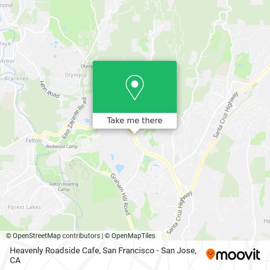 Heavenly Roadside Cafe map