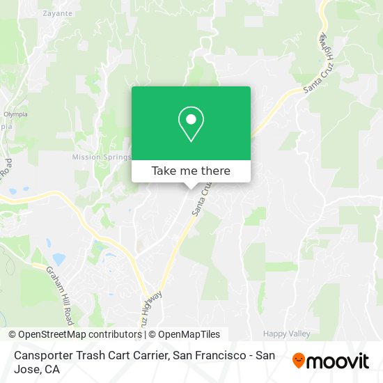 Cansporter Trash Cart Carrier map