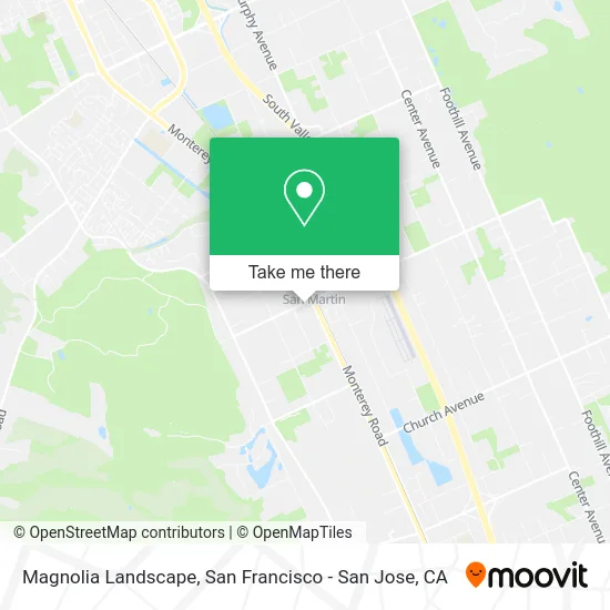 Magnolia Landscape map