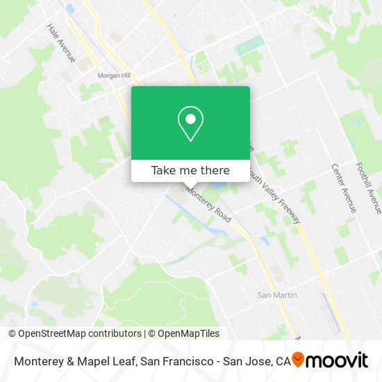 Monterey & Mapel Leaf map