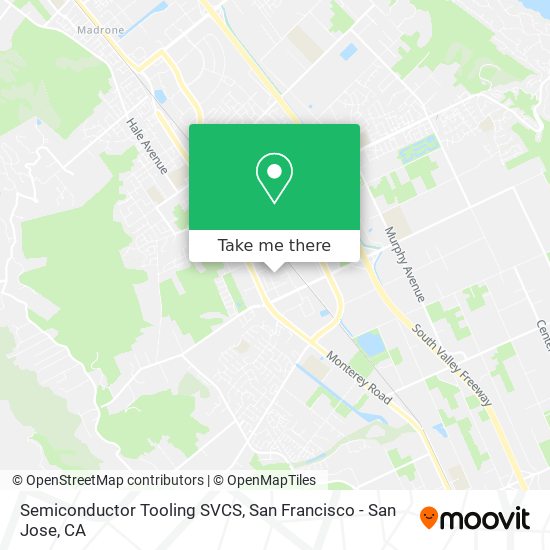 Semiconductor Tooling SVCS map