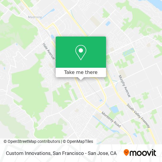 Custom Innovations map