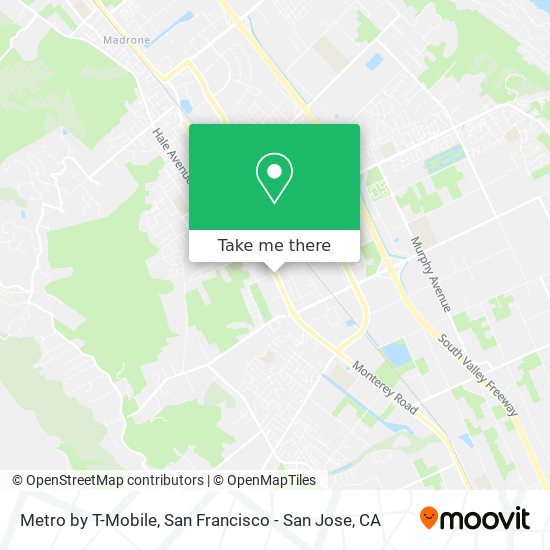 Metro by T-Mobile map