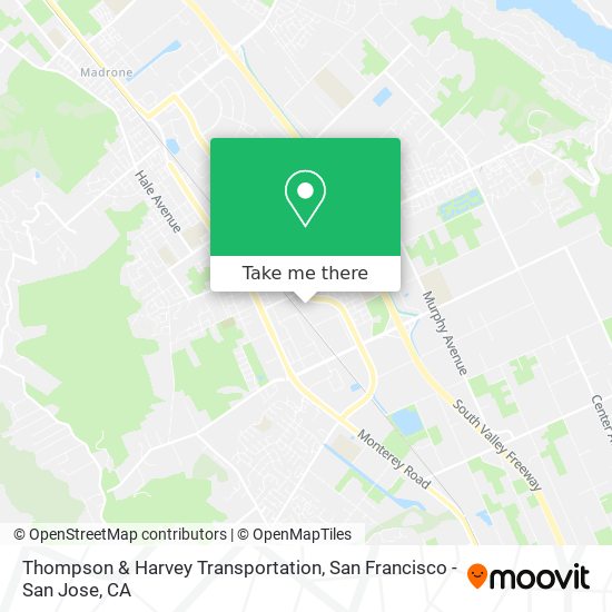 Mapa de Thompson & Harvey Transportation