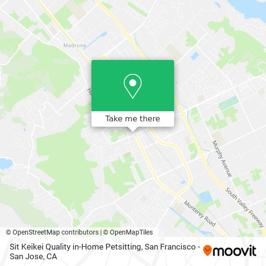 Sit Keikei Quality in-Home Petsitting map