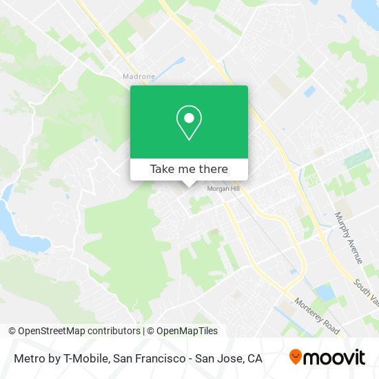 Metro by T-Mobile map