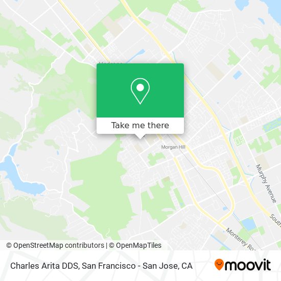 Charles Arita DDS map