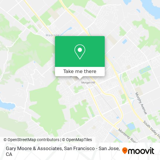 Gary Moore & Associates map