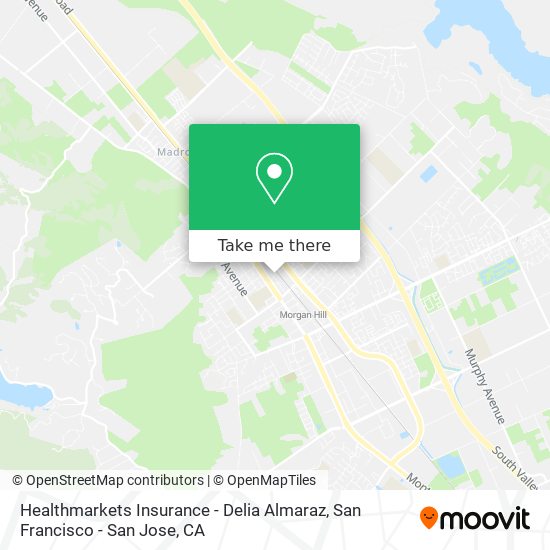 Healthmarkets Insurance - Delia Almaraz map