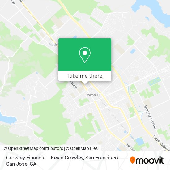 Crowley Financial - Kevin Crowley map