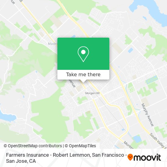 Farmers Insurance - Robert Lemmon map