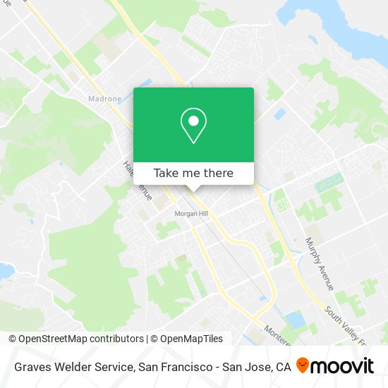 Graves Welder Service map