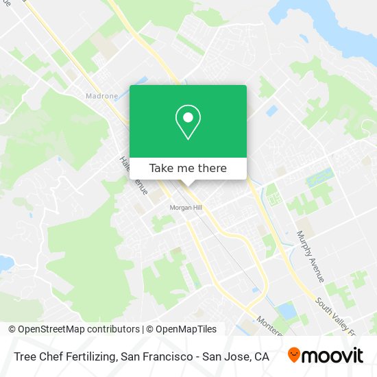 Tree Chef Fertilizing map