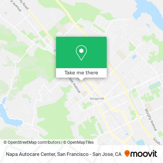 Napa Autocare Center map