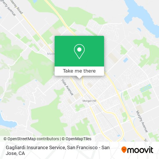 Mapa de Gagliardi Insurance Service