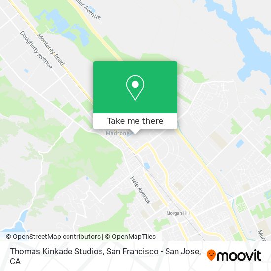 Mapa de Thomas Kinkade Studios