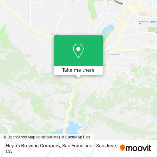 Mapa de Hapa's Brewing Company