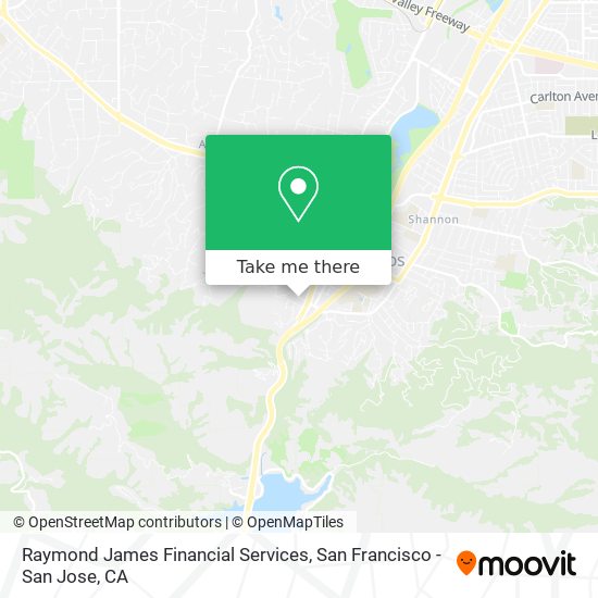 Raymond James Financial Services map