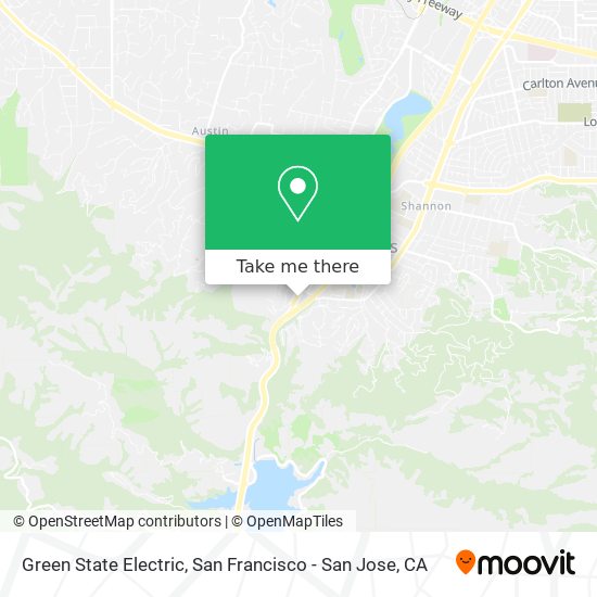 Green State Electric map