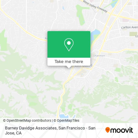 Barney Davidge Associates map