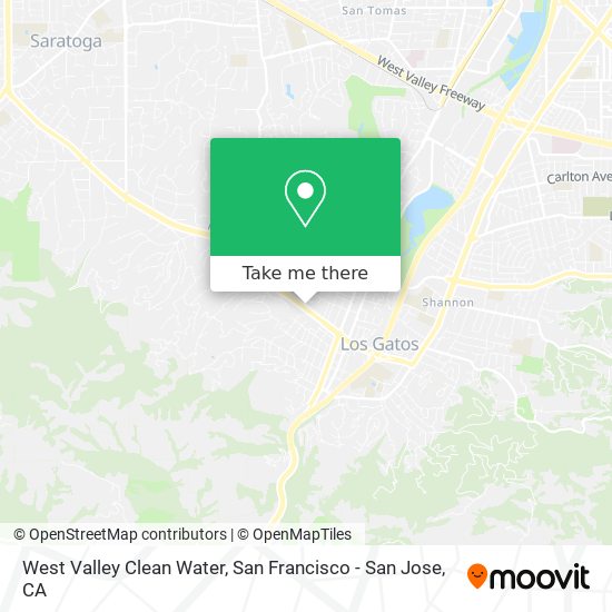 Mapa de West Valley Clean Water