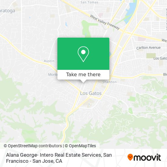 Alana George- Intero Real Estate Services map