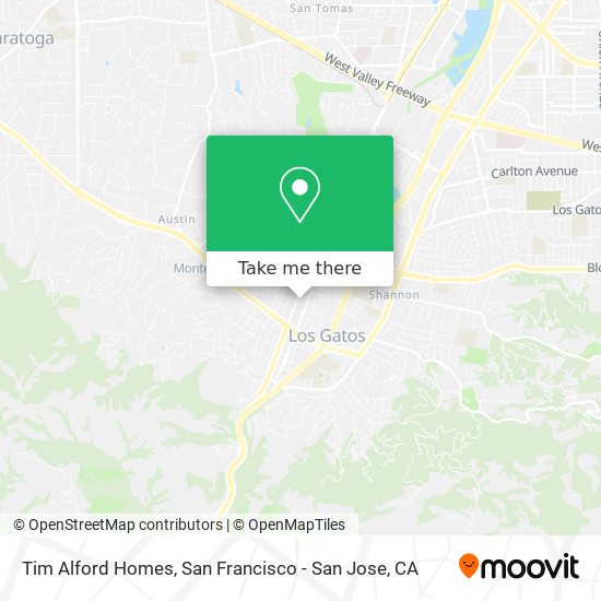 Mapa de Tim Alford Homes