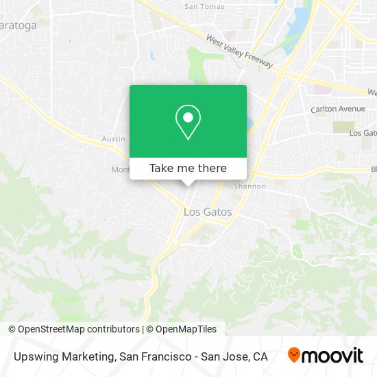 Upswing Marketing map