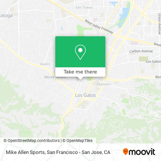 Mapa de Mike Allen Sports