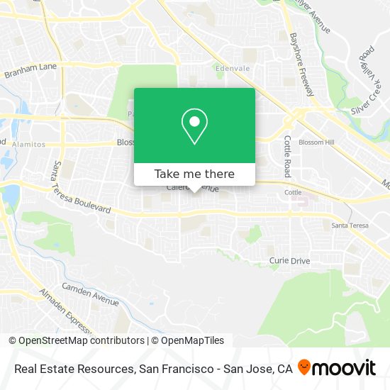 Real Estate Resources map
