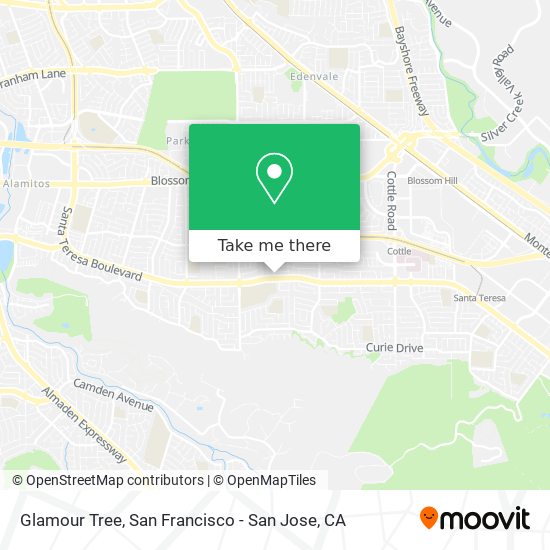 Mapa de Glamour Tree