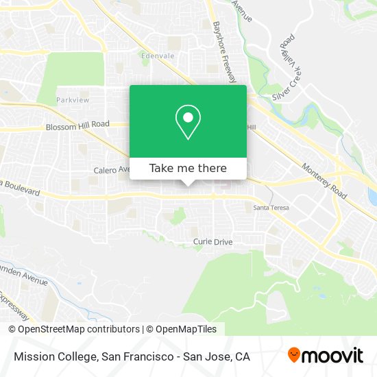 Mission College map