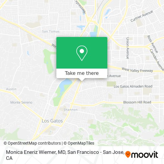 Mapa de Monica Eneriz Wiemer, MD