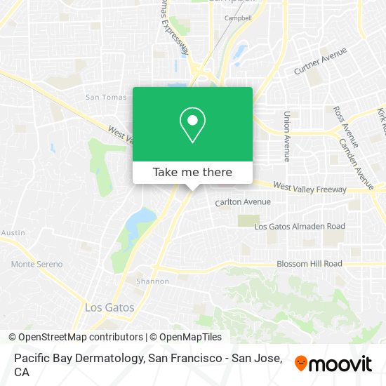 Pacific Bay Dermatology map