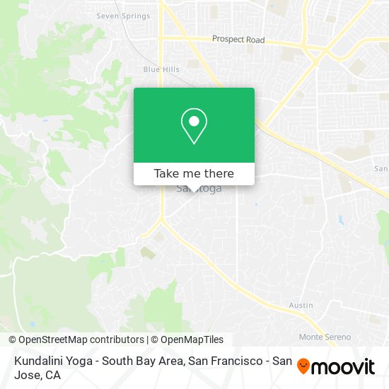 Kundalini Yoga - South Bay Area map