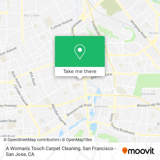 Mapa de A Woman's Touch Carpet Cleaning