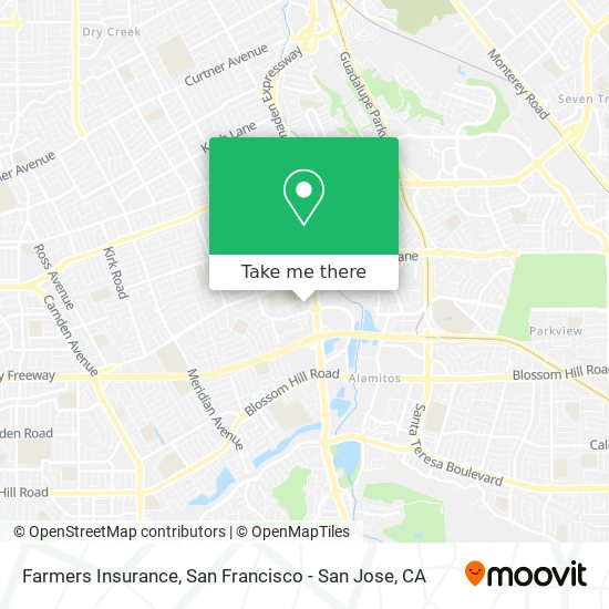 Farmers Insurance map