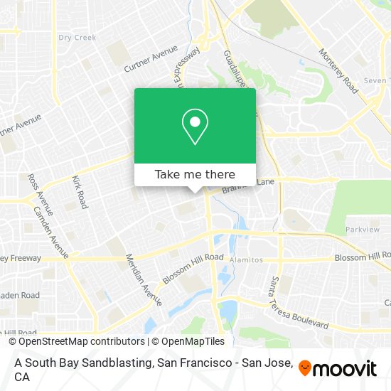 Mapa de A South Bay Sandblasting