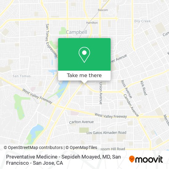 Preventative Medicine - Sepideh Moayed, MD map